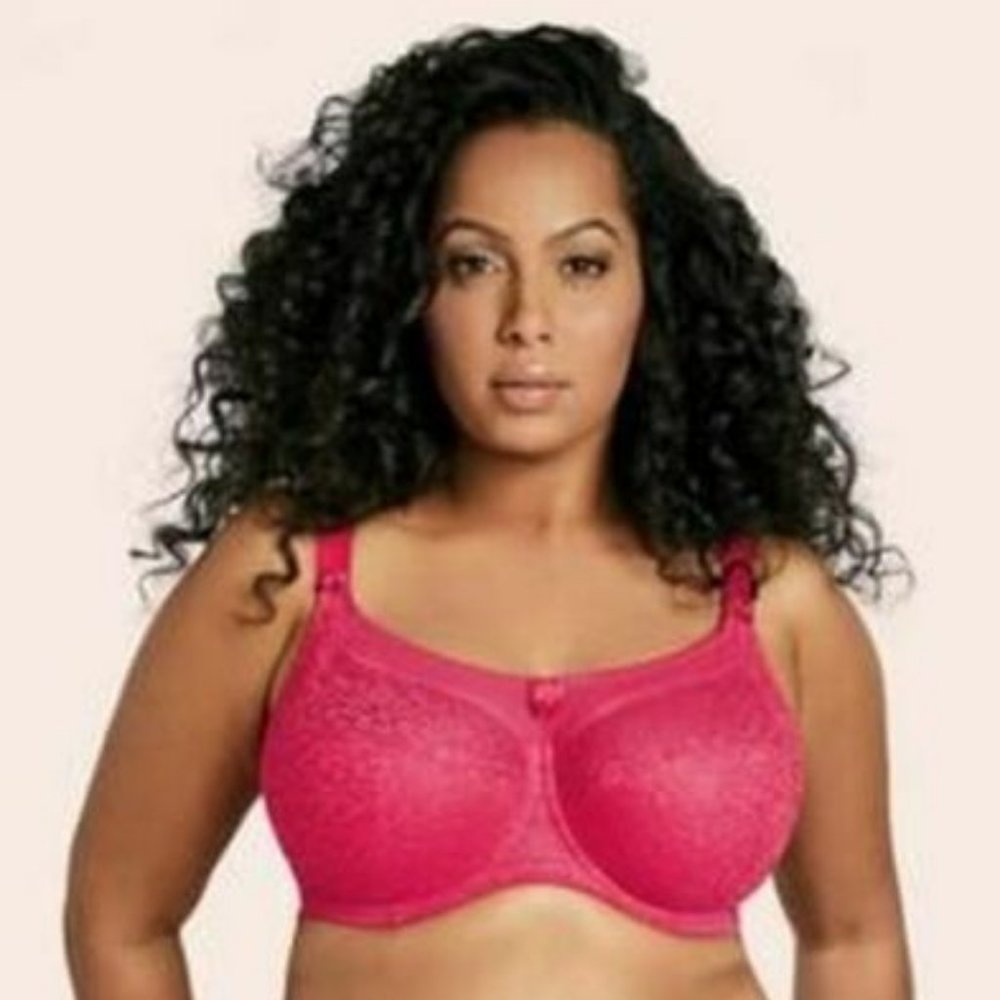Goddess' Adelaide 36H US full cup bra in hot pink
